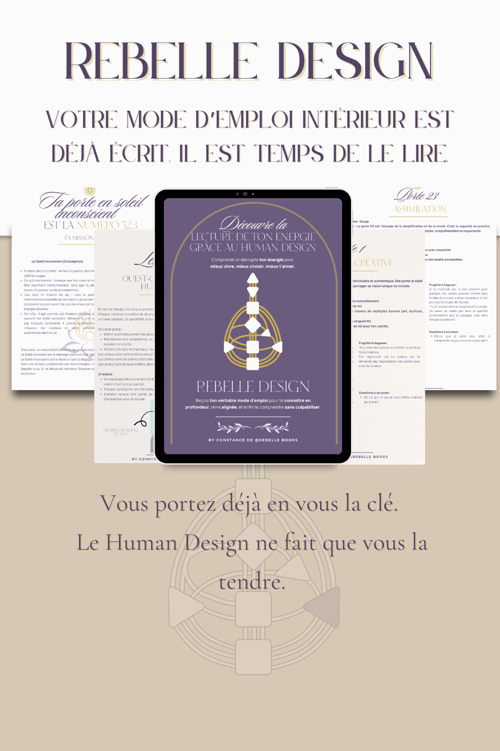 Rebelle Design : Lecture d’énergie – Mieux vous comprendre pour mieux avancer